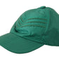 Elegant Green Cotton Baseball Hat