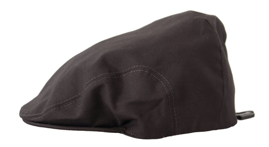 Elegant Brown Newsboy Hat