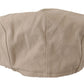 Chic Beige Newsboy Cap