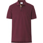 Maroon Cotton Embroidered Logo Polo Shirt