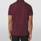 Maroon Cotton Embroidered Logo Polo Shirt