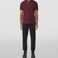 Maroon Cotton Embroidered Logo Polo Shirt