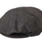 Elegant Gray Newsboy Hat