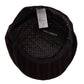 Elegant Striped Wool Blend Newsboy Cap