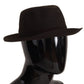 Exquisite Dark Brown Rabbit Fur Fedora