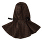 Elegant Houndstooth Whole Head Wrap Hat