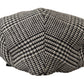 Elegant Houndstooth Newsboy Cap