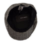 Elegant Houndstooth Newsboy Cap