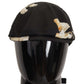 Elegant Dog Print Newsboy Hat