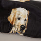 Elegant Dog Print Newsboy Hat