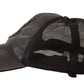 Elegant Black Leather Baseball Cap