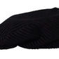Chic Black Corduroy Newsboy Cap