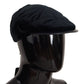 Elegant Navy Newsboy Cap