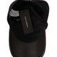 Elegant Cashmere-Leather Baseball Hat