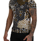 Multicolor Crew Neck Cotton Tee