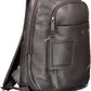 Brown Nylon Men Backpack