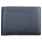 Blue Leather Men Wallet