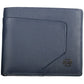 Blue Leather Men Wallet