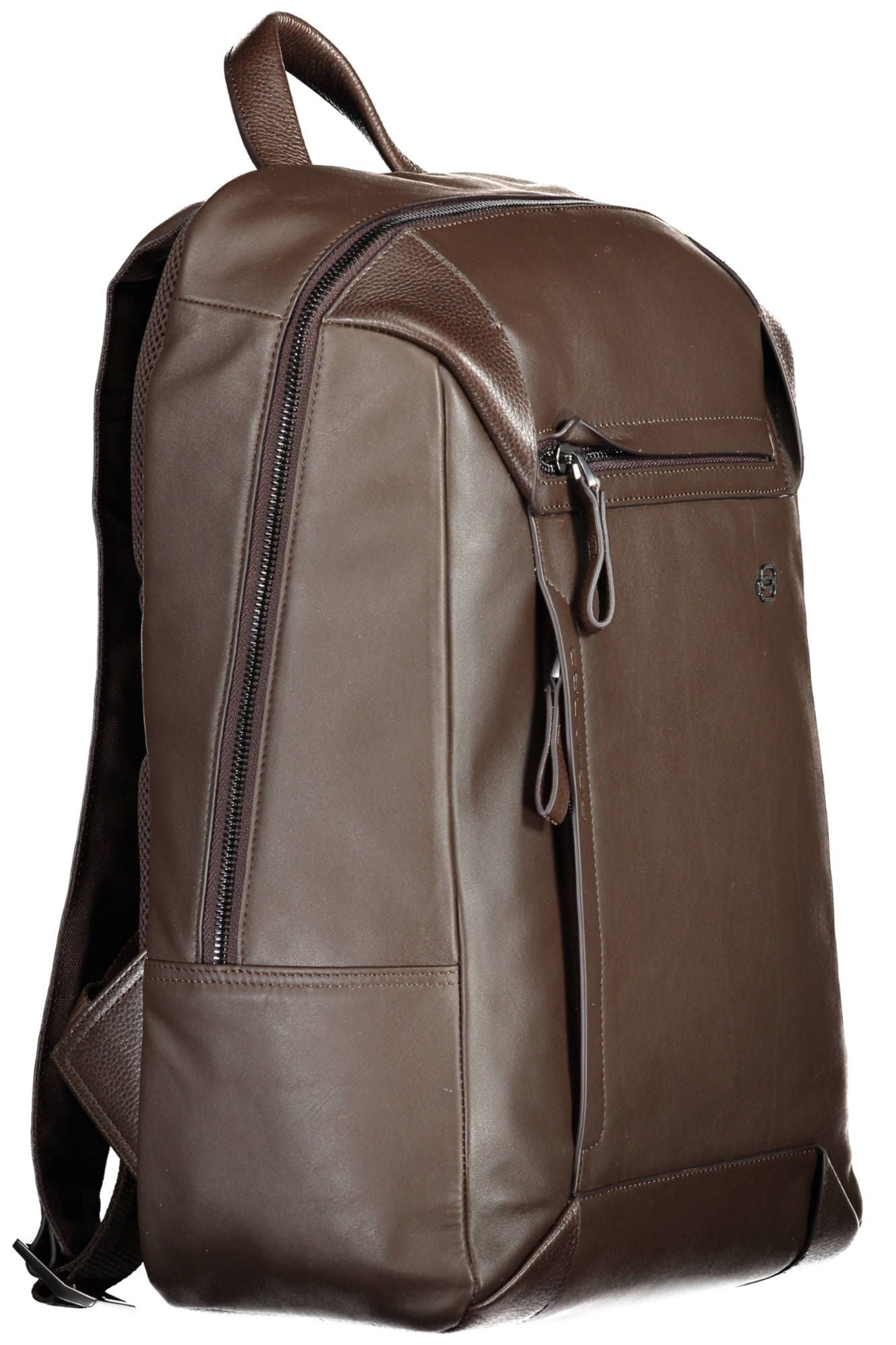 Brown Leather Men Backpack