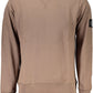Brown Cotton Men Sweater