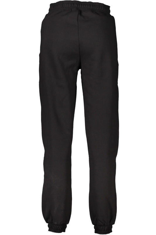 Black Cotton Women Trouser