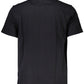 Black Cotton Men T-Shirt