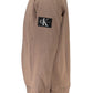Brown Cotton Men Sweater