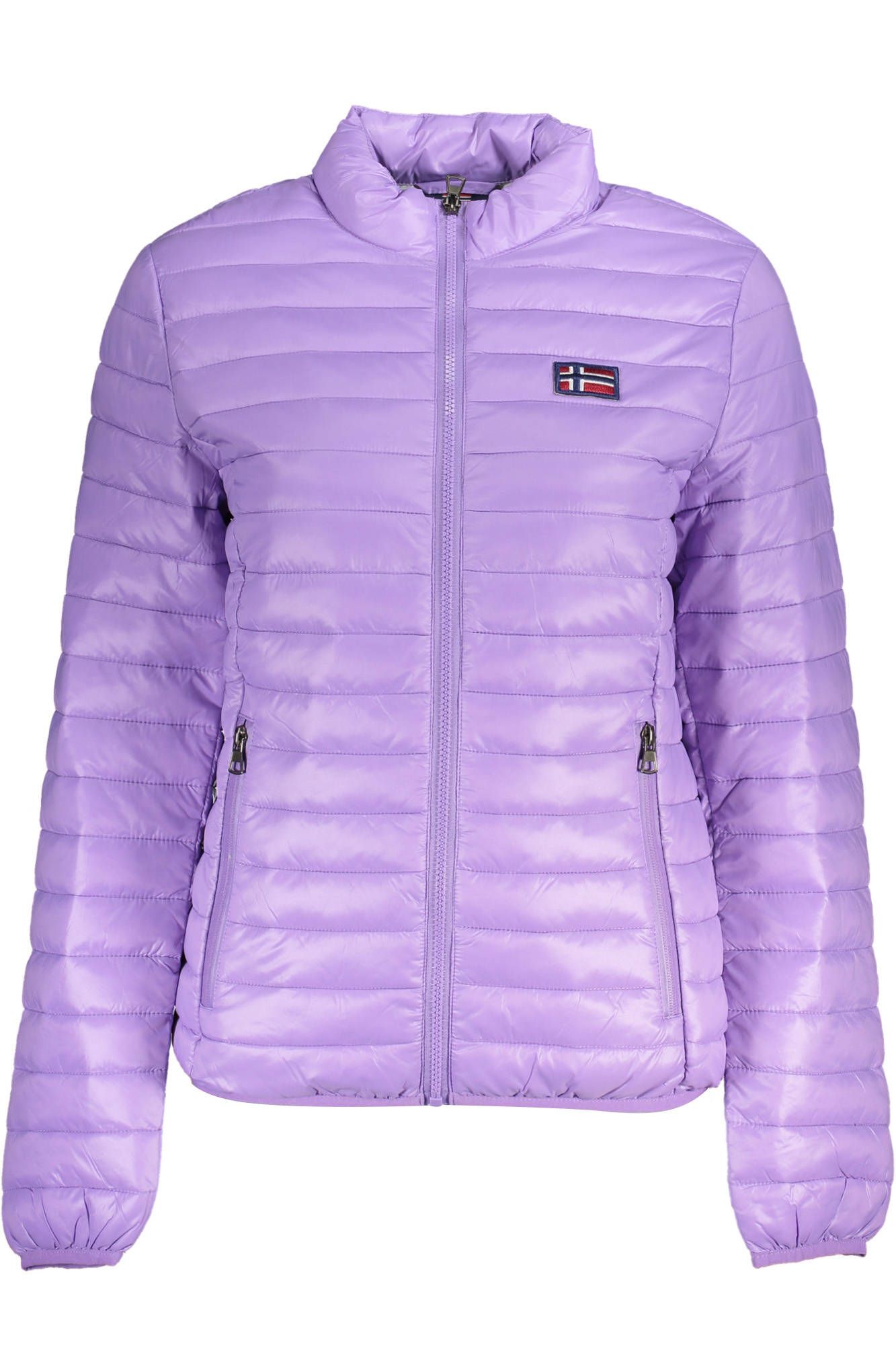 Purple Polyamide Women Jacket