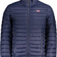 Blue Polyamide Men Jacket