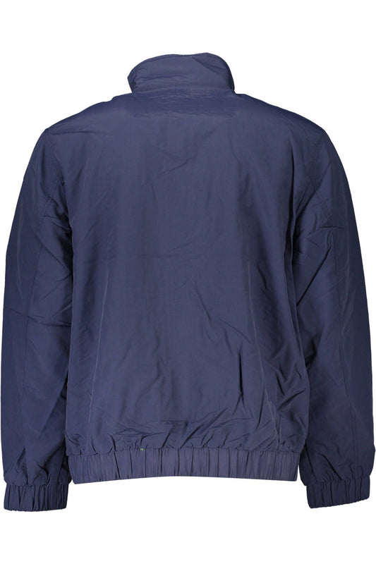 Blue Polyamide Men's Sports Jacket