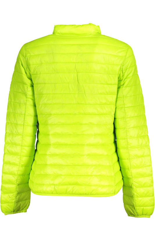 Green Polyamide Women Jacket