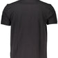Black Cotton Men Polo Shirt