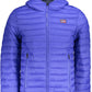 Blue Polyamide Men Jacket