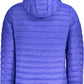 Blue Polyamide Men Jacket