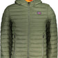 Green Polyamide Men Jacket