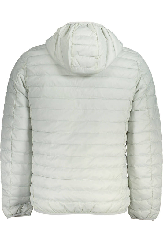 Gray Polyamide Men Jacket