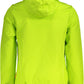 Yellow Polyester Men Jacket