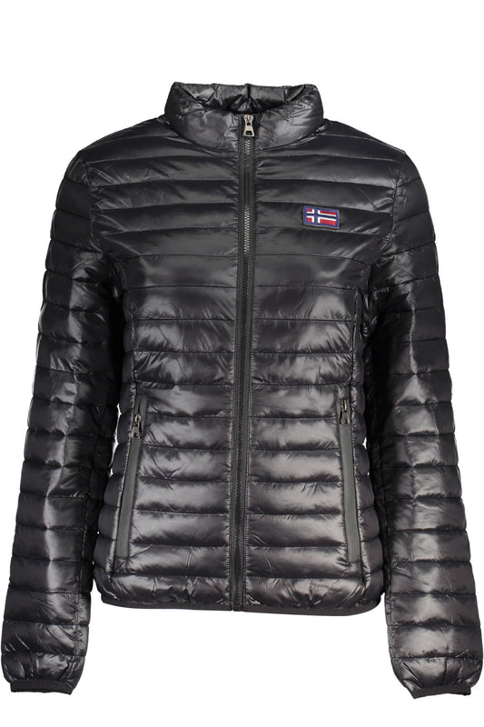 Black Polyamide Women Jacket
