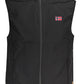 Black Polyester Mens Sleeveless Jacket