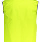 Yellow Polyester Men Jacket