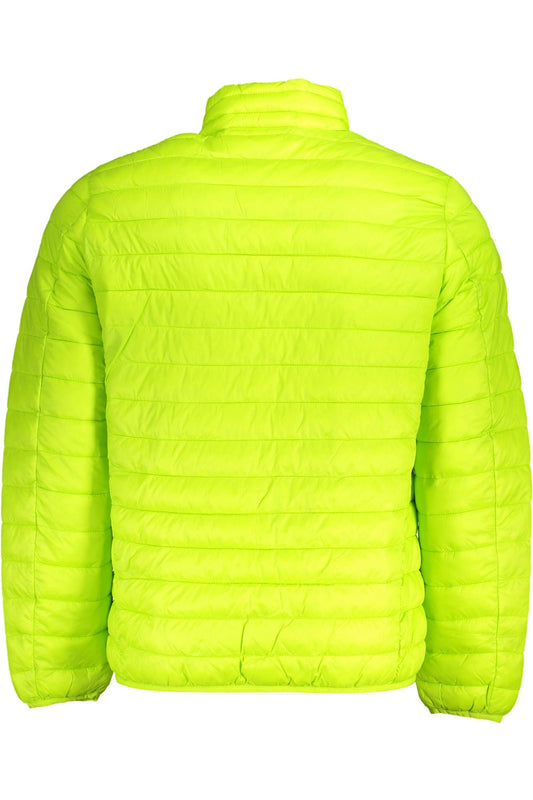 Green Polyamide Men Jacket