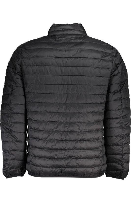 Black Polyamide Men Jacket