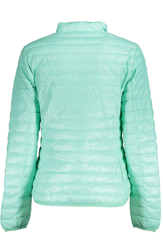 Green Polyamide Women Jacket