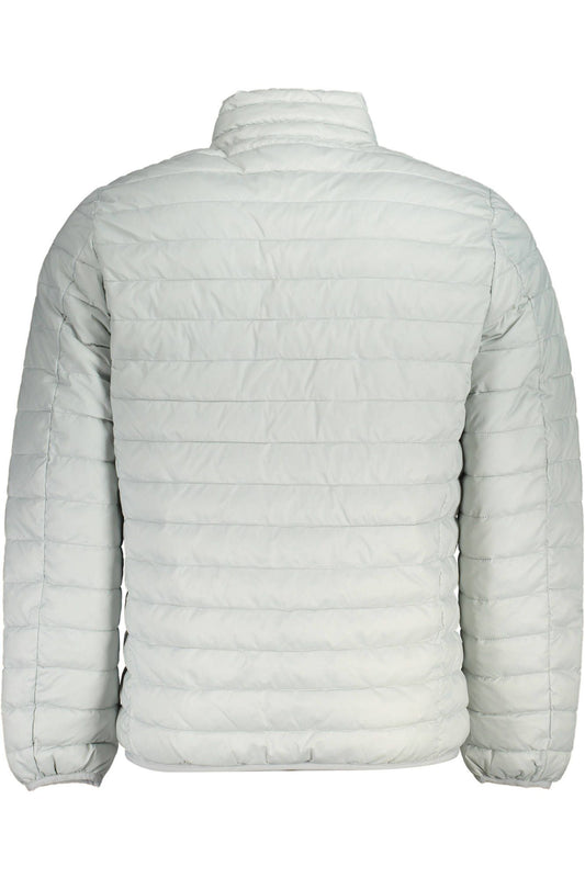 Gray Polyamide Men Jacket