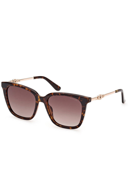 Brown Plastic Women Sunglass