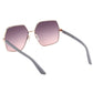 Pink Metal Women Sunglass