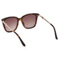 Brown Plastic Women Sunglass