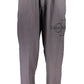 Gray Cotton Men Sports Trouser