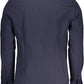 Blue Cotton Men Shirt
