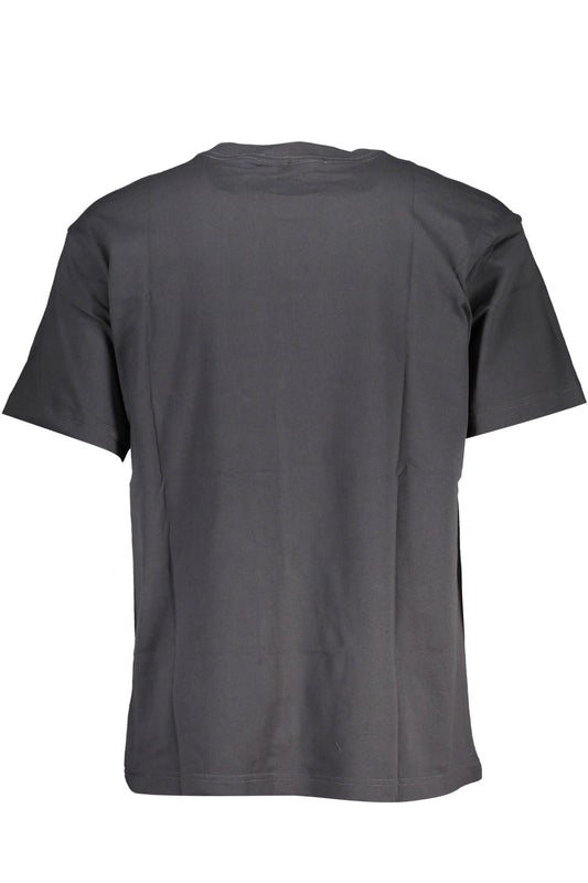 Gray Cotton Men T-Shirt